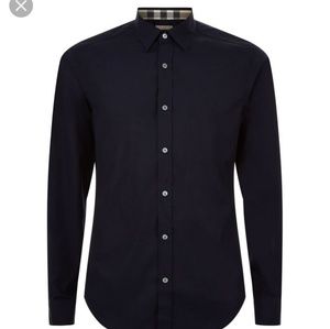 Authentic Burberry Stretch Poplin check shirt